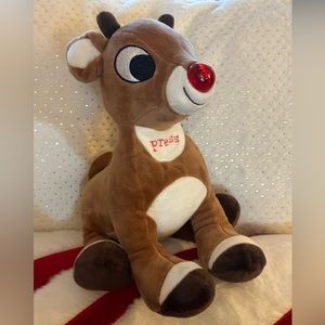 2 for $15! Rudolf The Red Nosed Reindeer Song Plushie